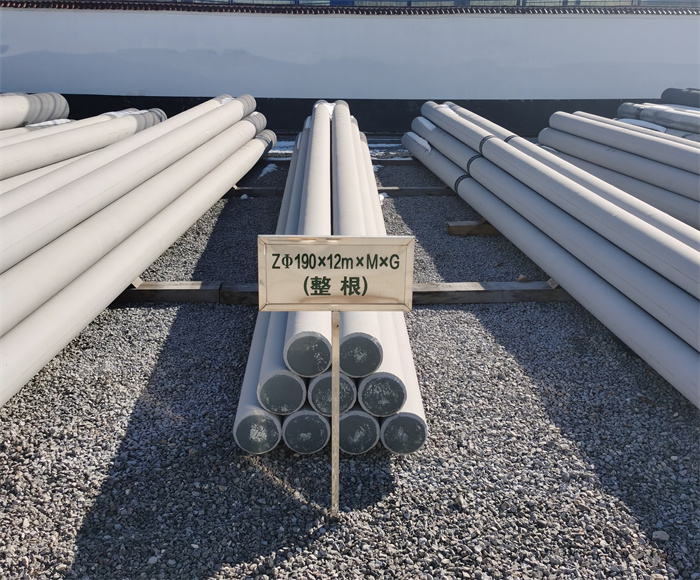 商丘190×12米钢筋混凝土水泥电线杆